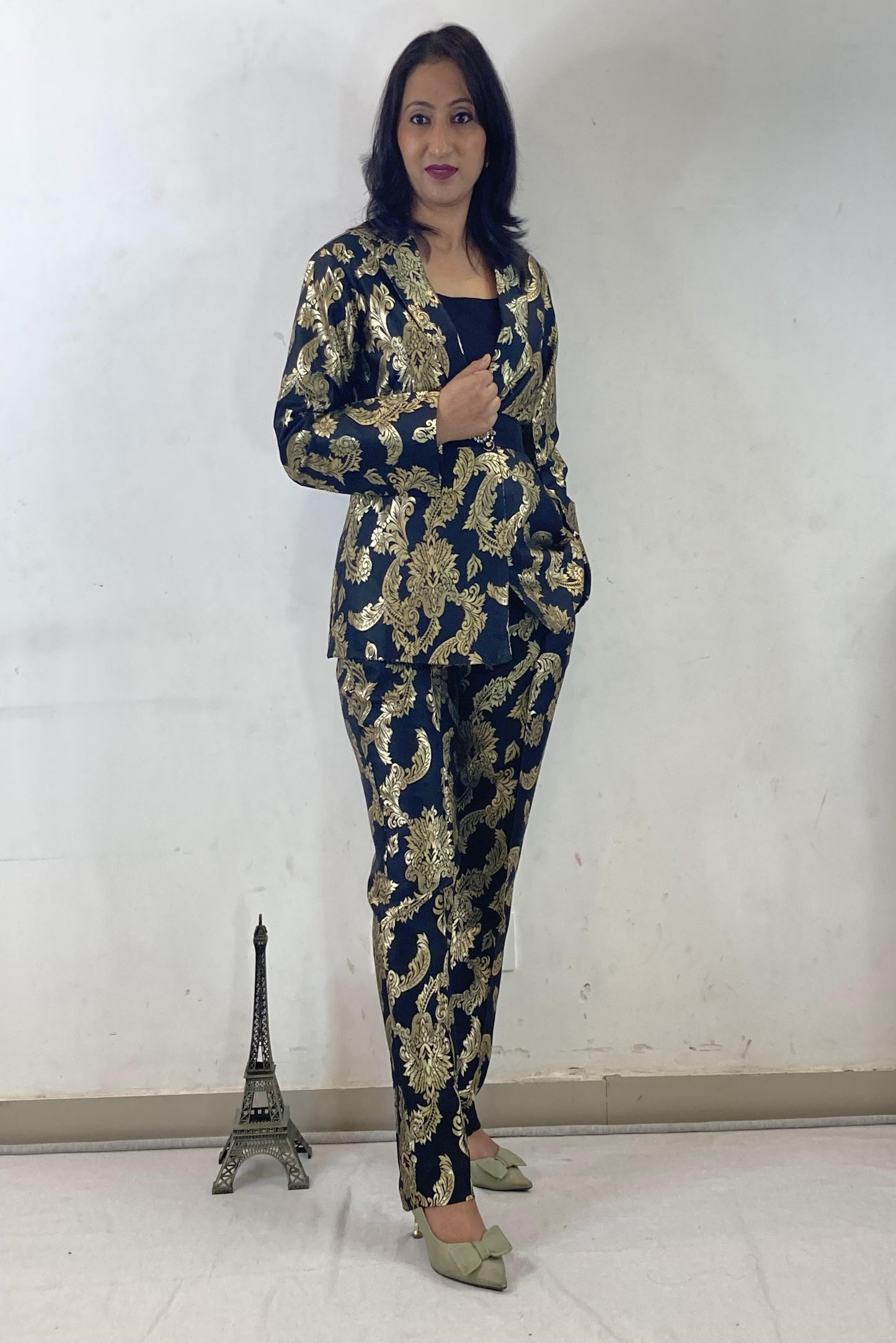 Black (Set of 4) Co-ord Set