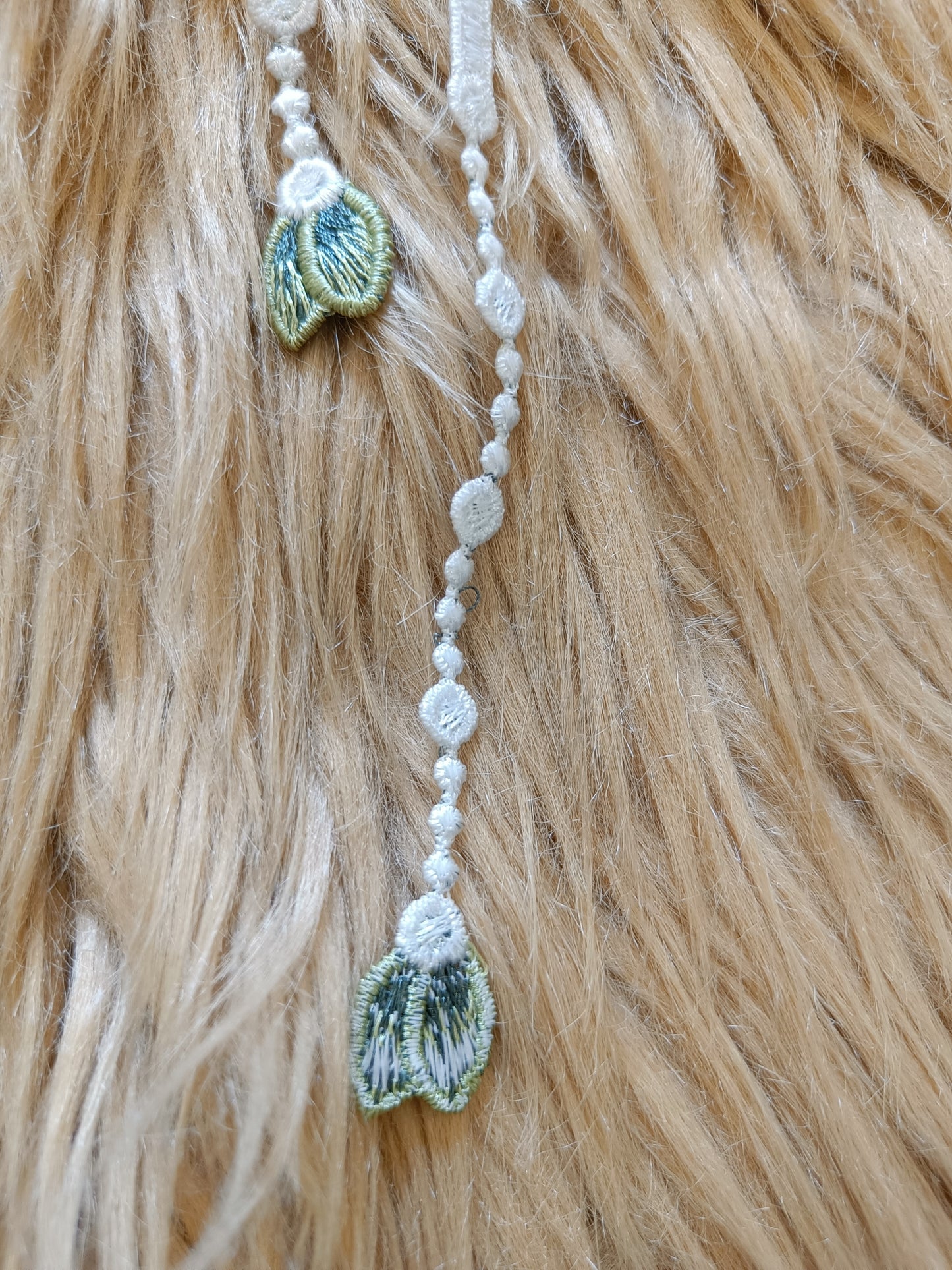 Yellow Crochet Collar