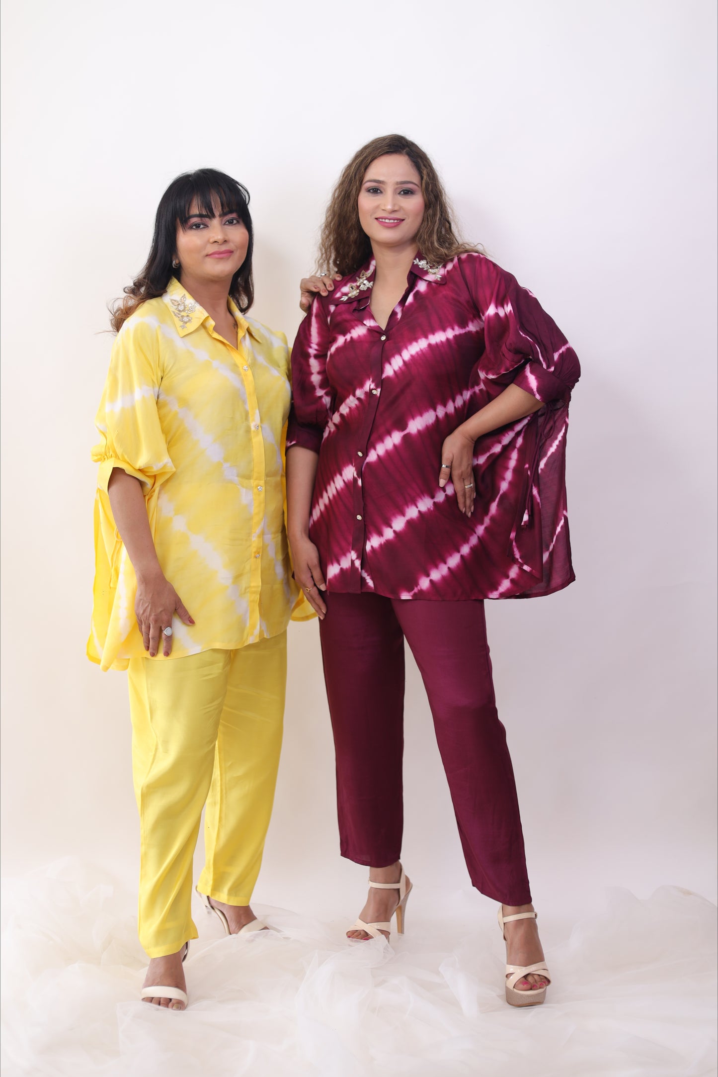 Yellow kaftaan (set of 2) Co-ord Set