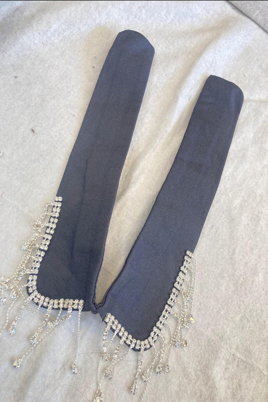 Black Swarovski Detachable collar