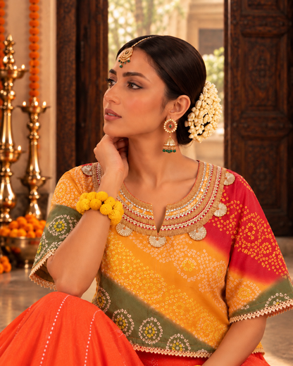 Chandni Multicolor Antifit Top