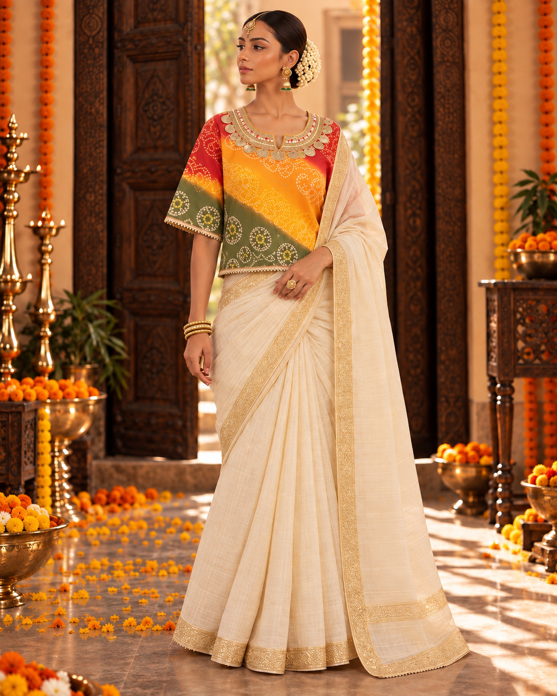 Chandni Multicolor Antifit Top