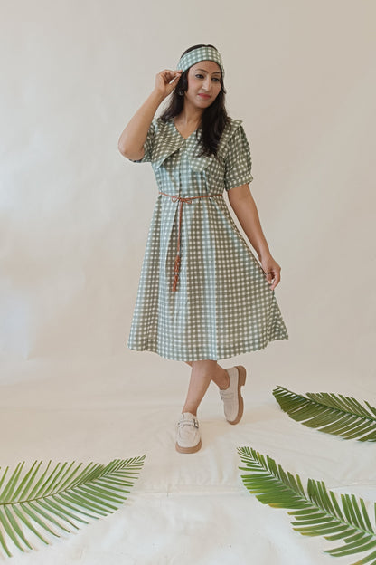 Magic Black Pure Cotton Middy Dress