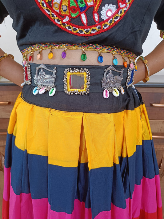 Dandiya Belt Square Motif