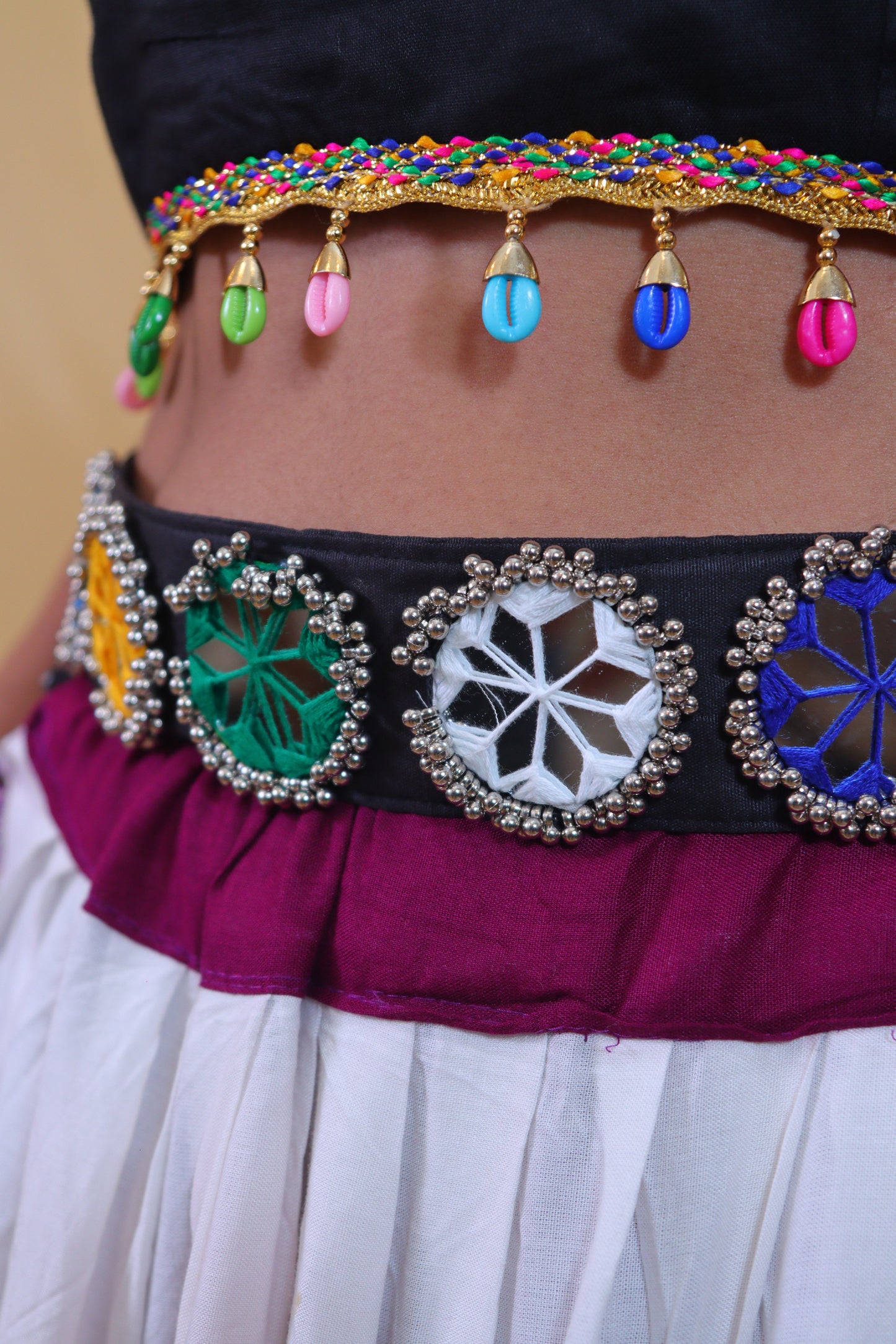 Dandiya Belt Circle Motif