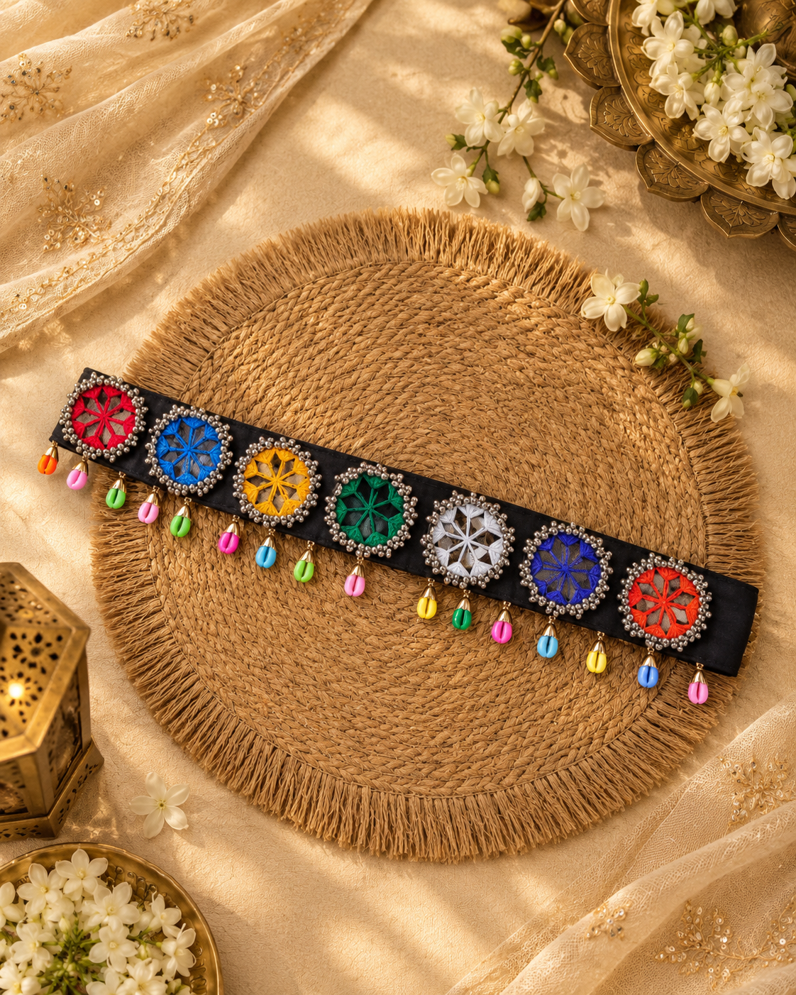 Dandiya Belt Circle Motif