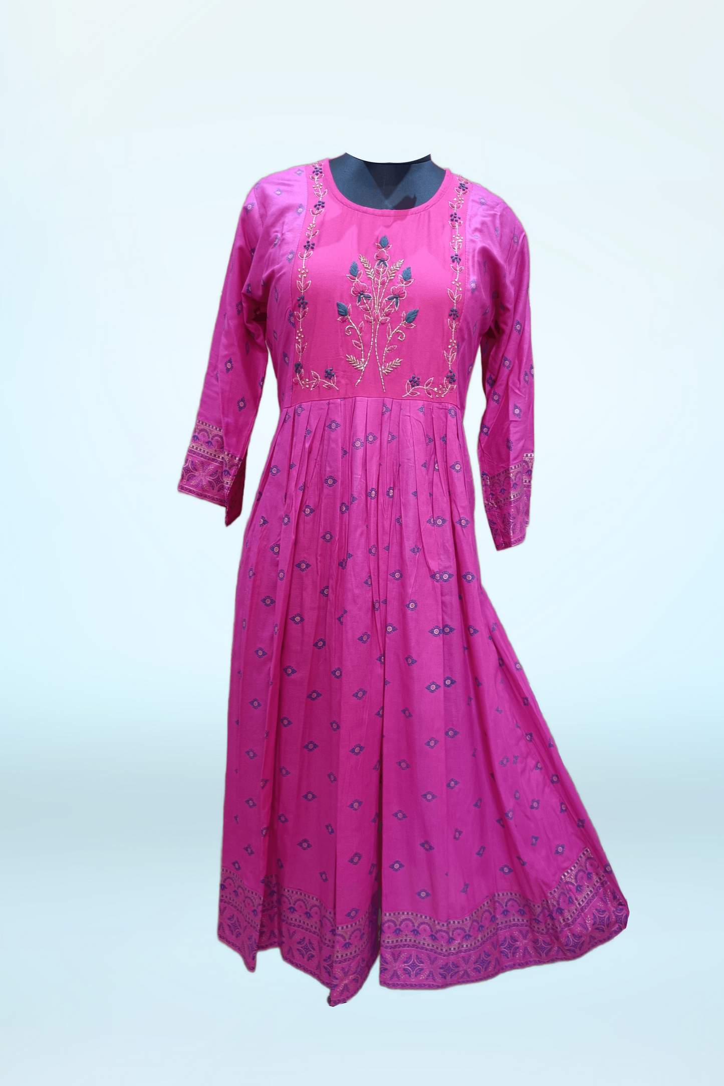 Rani Pink A-line Middy Dress