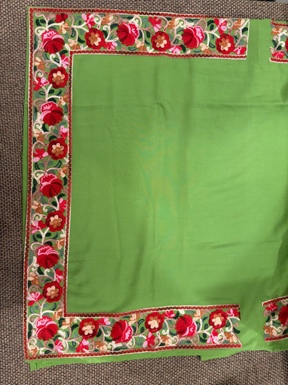 Parrot Green Kashmiri Phiran