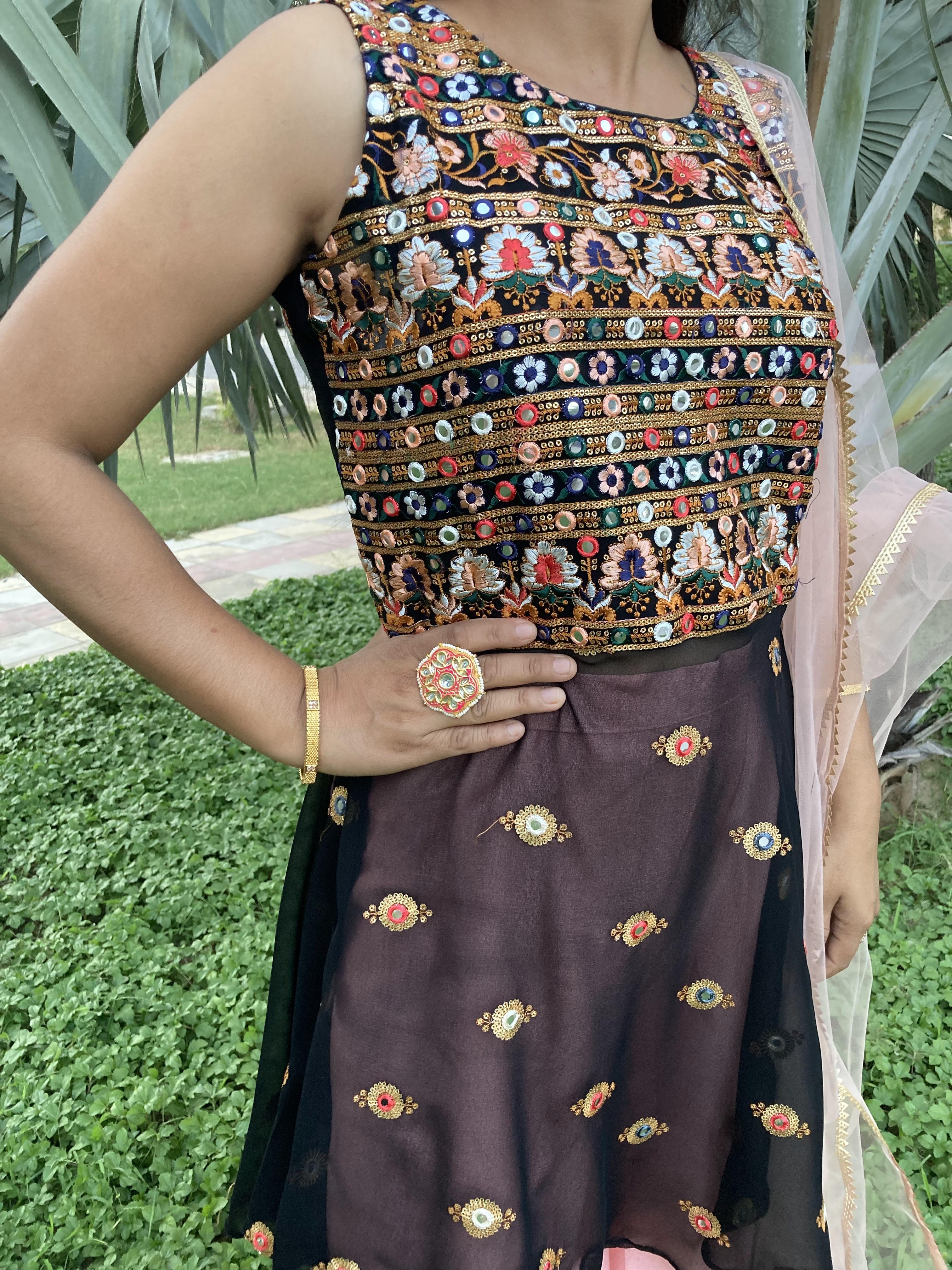Plazo top blouse dress