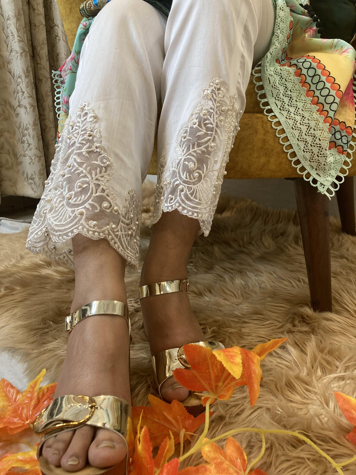 Mint Green Pakistani Designer Suit Set